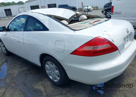 2003 Honda Accord 2.4 Lx from USA, damaged, VIN 1HGCM72203A018667